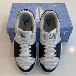 Nike Ja 1 Basketball Shoes (Big Kid size5Y) White/Black